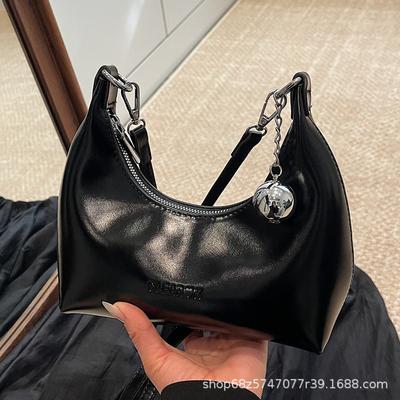 Casual Dumpling Bag Niche Crossbody Bag 2025 Spring New Trendy Underarm Bag Korean Version Commuter Korean Girl Bag