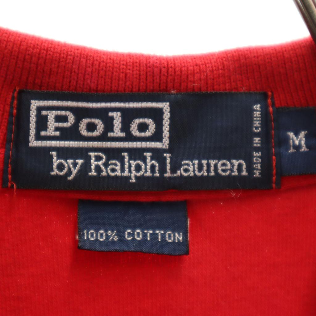 Polo by Ralph Lauren Short Sleeve Polo Shirt M Red Pile Ground Men's Used