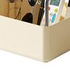 Open Storage Box Organizer Bin PET Large Capacity Easy Access Portable Handle Storage Basket for