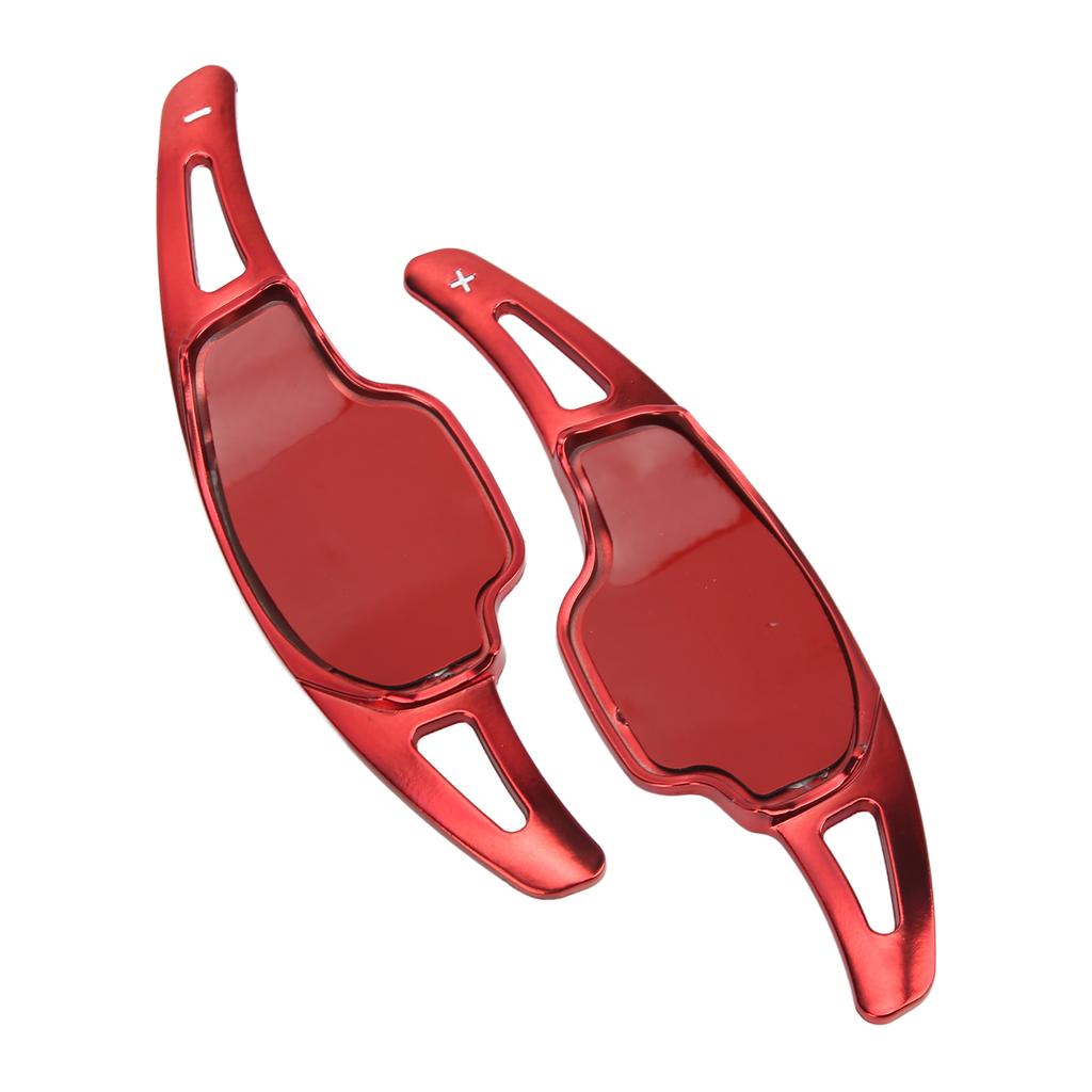 2pcs Steering Wheel Shift Paddle Extension Red ABS Replacement for XT5 CT6