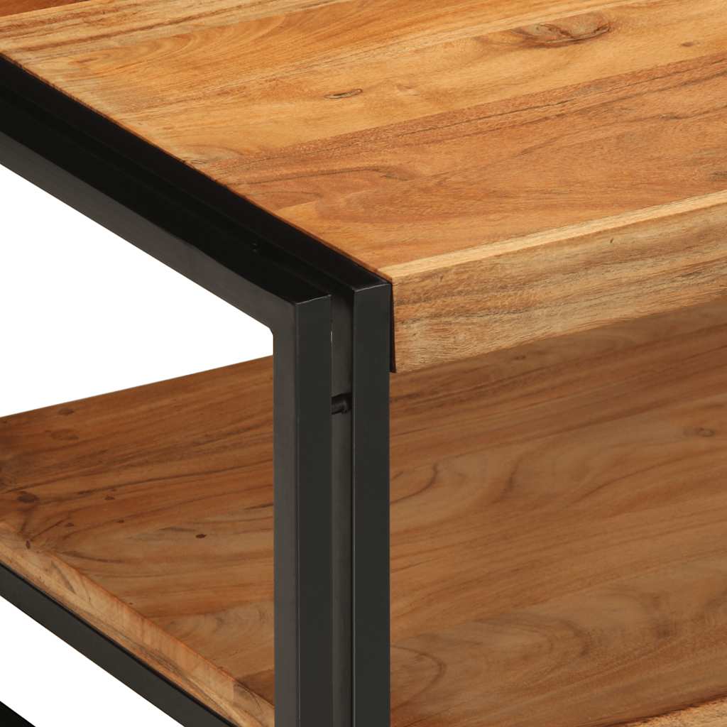 Coffee Table 70x50x38 cm Solid Acacia Wood