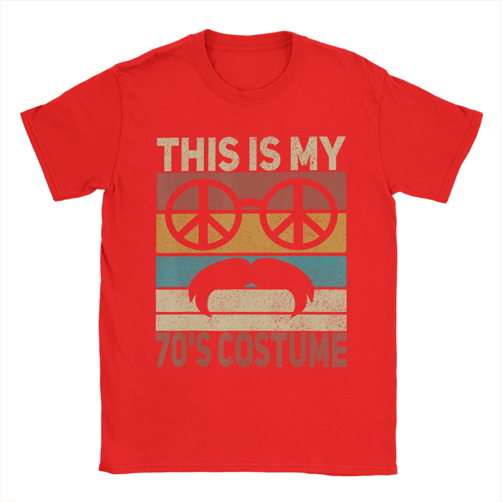 

This is My 70s Costume 70 Styles Unisex 70 s Disco 1970s T-Shirt Summer Fashion T Shirts Unisex Tees Short Sleeve Vintage Tshirt S