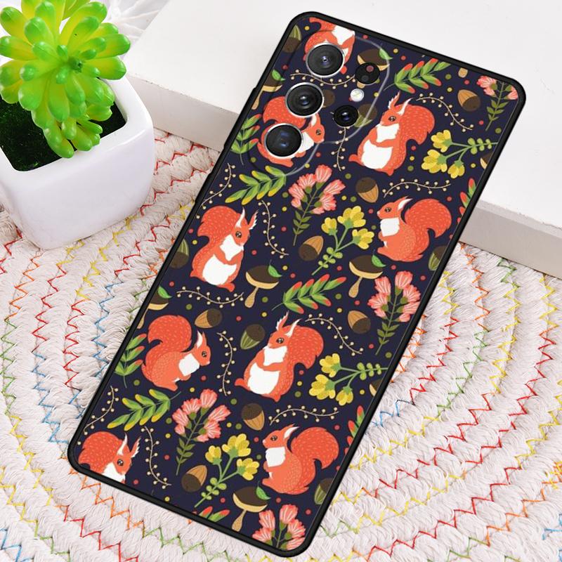 Wild Forest Animal TPU Phone Case For Samsung Galaxy note 10 pro S26 S25 S24 S23 S22 Ultra Plus S21 FE S20 Shockproof Cover