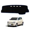FUELHOOD Compatível com Suzuki Alto Painel Interior Reduz Protege Contra Previne Protetor Painel Interior Carro Preto com Linhas Azuis Fosco/Painel