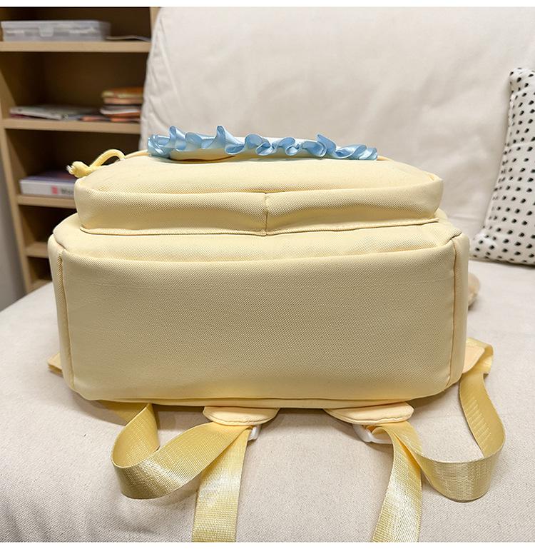 Cartoon Welpen Mini Rucksack: Japanischer Stil für Studenten & Frühlingsausflüge