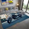 Tappeto retrò da moto, tappetino antiscivolo per grandi porte, zerbino da bagno per soggiorno, camera da letto, ingresso, decorazione per la casa