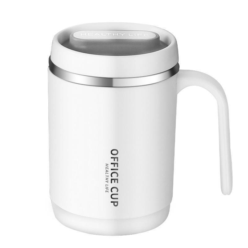 Stainless Steel Insulated Straw Cup - Large Capacity Mug for Coffee, Milk Tea & More