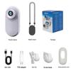 1080P HD Anti-Shake Thumb Action Camera with Lapel Clip for Cycling, Pets, Vlogs & More