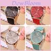 Elegante Orologio da Polso da Donna Geneva Ld186 con Eleganti Numeri Romani e Design Casual