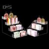 Transparent Acrylic Display Stand Multi-layer Strong Load-bearing Easy Assembly Perfume Organizer Versatile Display Stand Shelf