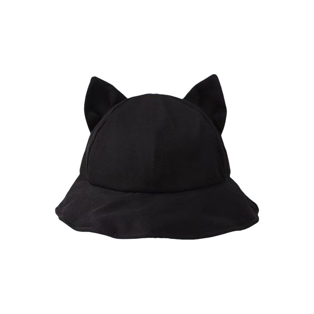 Sunscreen Bucket Hat Cat's Ears Fisherman Hats New Basin Hats  Gift