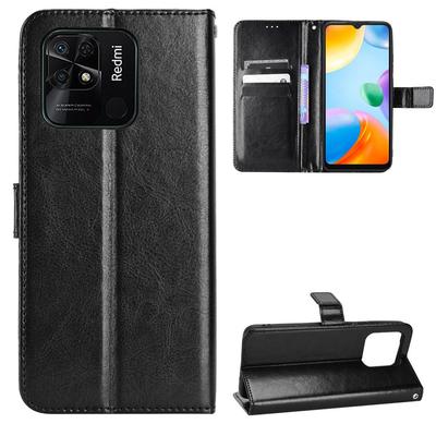 Pro Xiaomi Redmi 10C Pouzdro Redmi10C Flip Wallet PU kůže Slot na kartu Pouzdro na telefon Módní ShockProof Redmi 10 C Pouzdra