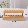 9/15 Slots Walnut Pens Holder Creative Brush Display Case Makeup Brush Holder  Office/School