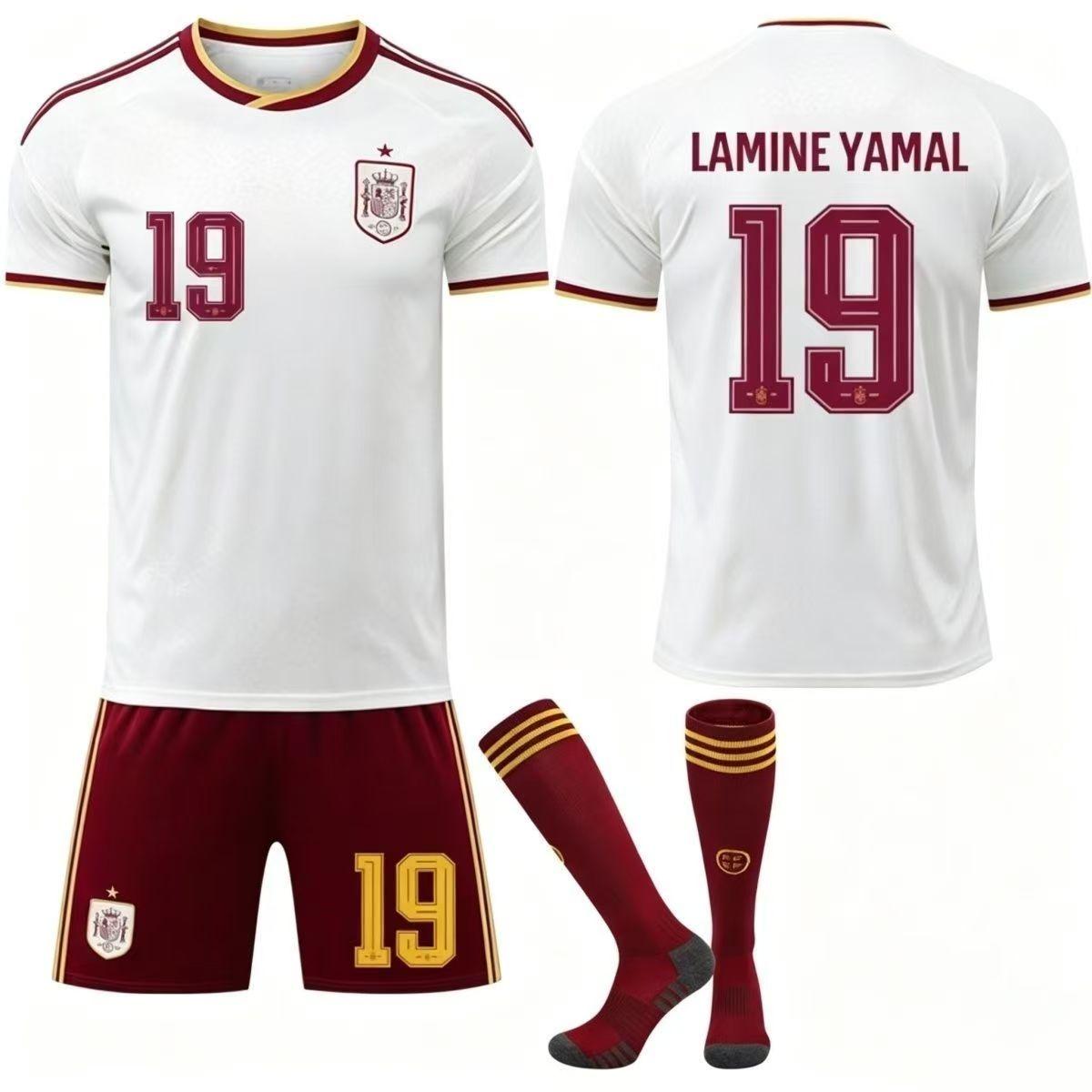 Spānijas krekls ar izšūtu logotipu 2026