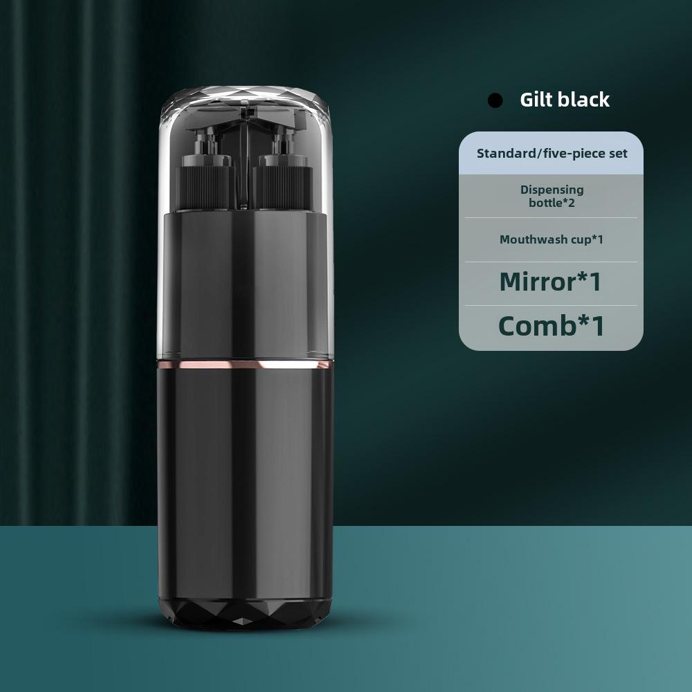 Hayan/Haiying Portable 8-in-1 Travel Wash Cup & Toiletry Storage Bag