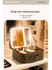 Women's Professional LED Mirror Makeup Box - Large Capacity Portable Cosmetic Storage Bag
