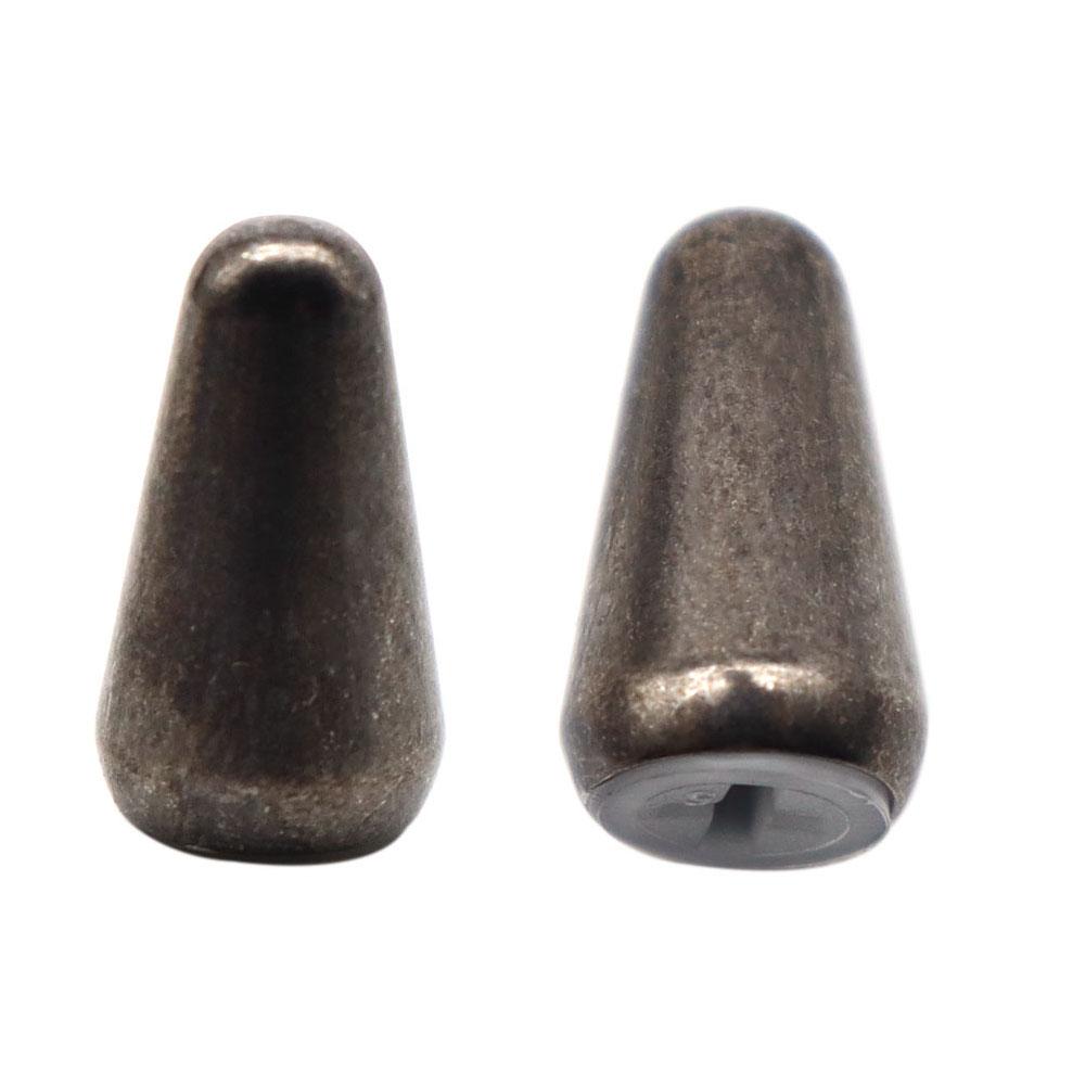 1 ud./2 uds. Tapa de Interruptor de Guitarra de Latón Punta de Interruptor Metálico con Núcleo de Cruz Embebido Agujero Expansible para Accesorios de Guitarra ST TL