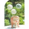 Wreath Girls Pen Holder Silicone Molds Table Ornament Mould Plasters Making Tool Succulent Planter Mold Easy To Clean
