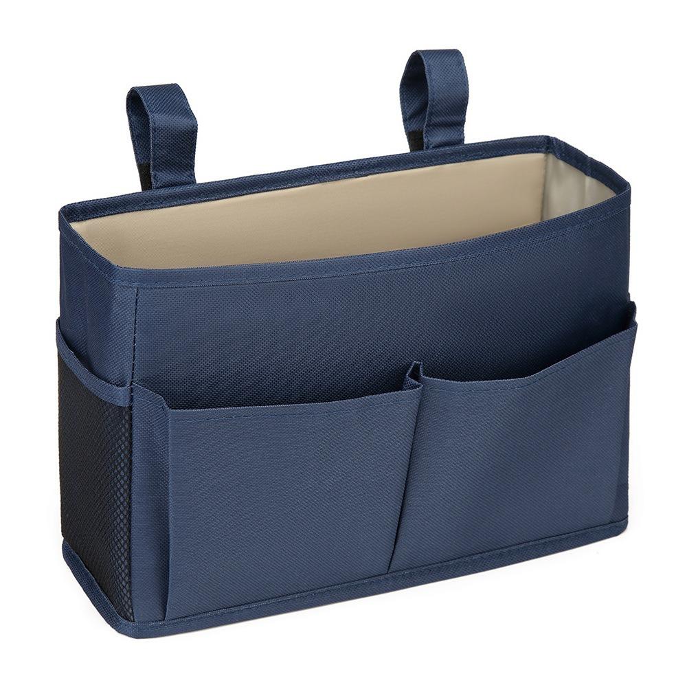 Removable Bedside Storage Organizer Bag Washable Bed Hanging Pouch  Magazine Holder