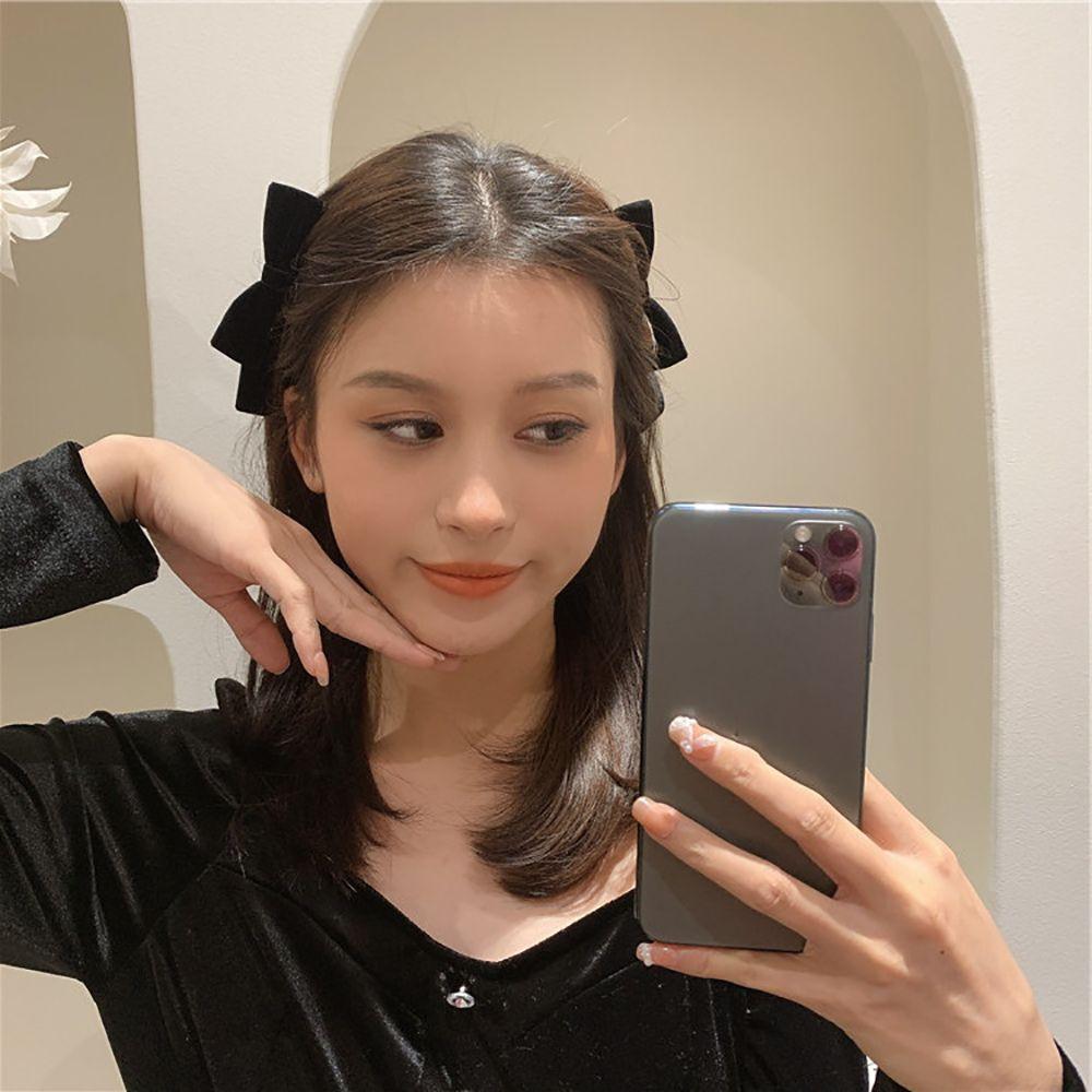 Hairband Make Up Wash Face Girls Headwear Hair Accessories Velvet Bow Headband Hair Bands Hair Hoop