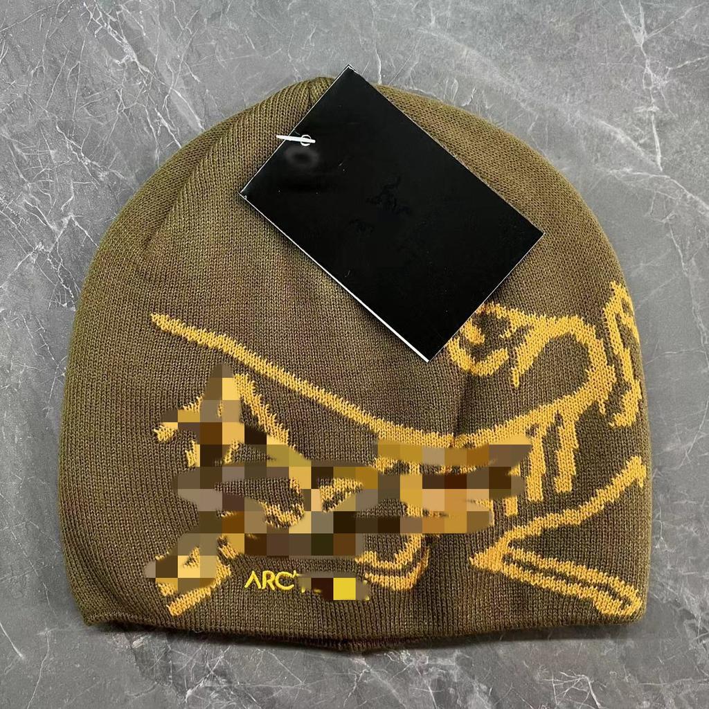 Winter Knit Beanie for Men and Women, Embroidered Letter Beanie, Fashion Unisex Warm Hat, Casual Streetwear