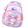 New Sanrio Polyester Student Bag Regular Kids' My Melody Pink/Kuromi Purple MH-DB66109