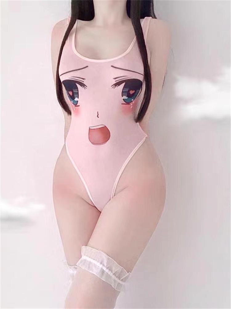 Virgin Killer Cosplay Sweater Bodysuit Hot Sexy Lingerie Hollow Back Halloween Cos Role Play Sleeveless Plus Turtleneck Pullover