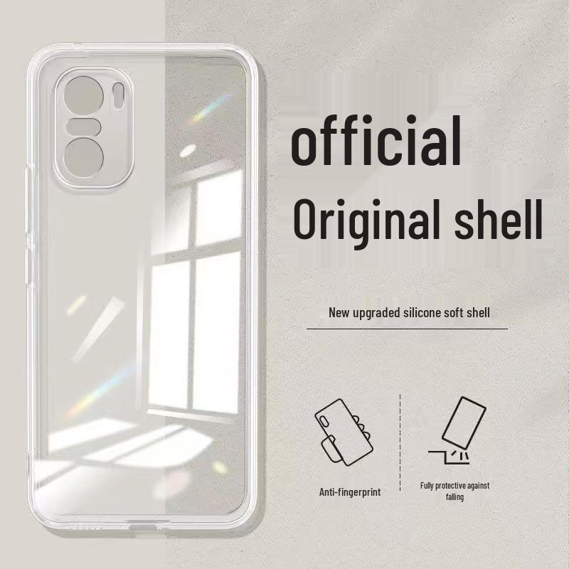 Redmi K40 Pro+ Liquid Silicone Anti-Drop Solid Color Phone Case