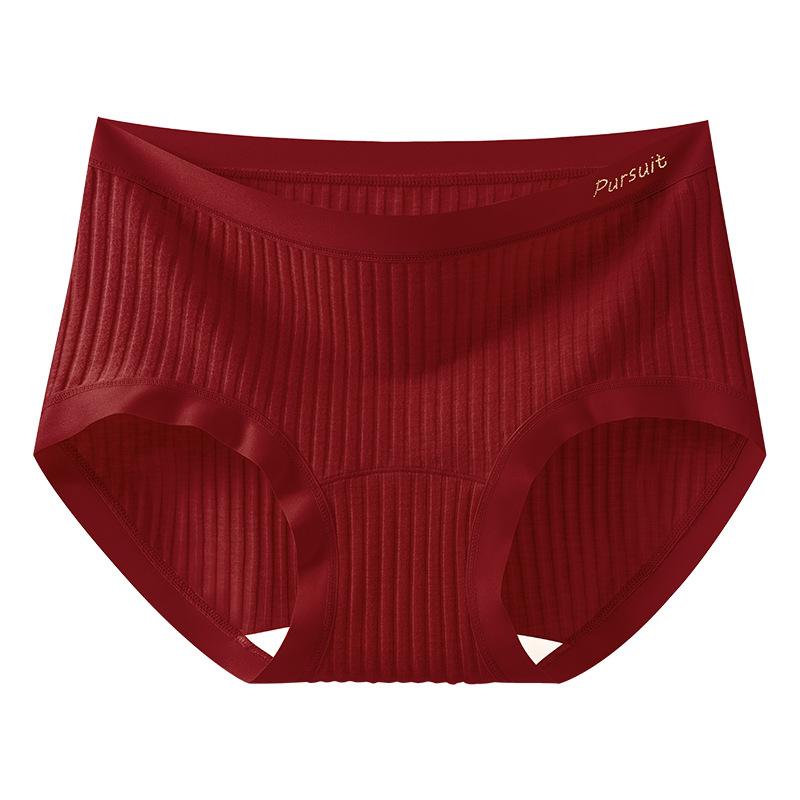 Big Size Ladies Autumn and Winter Milled Hair Soft Waxy Skin Wrap Hip Briefs