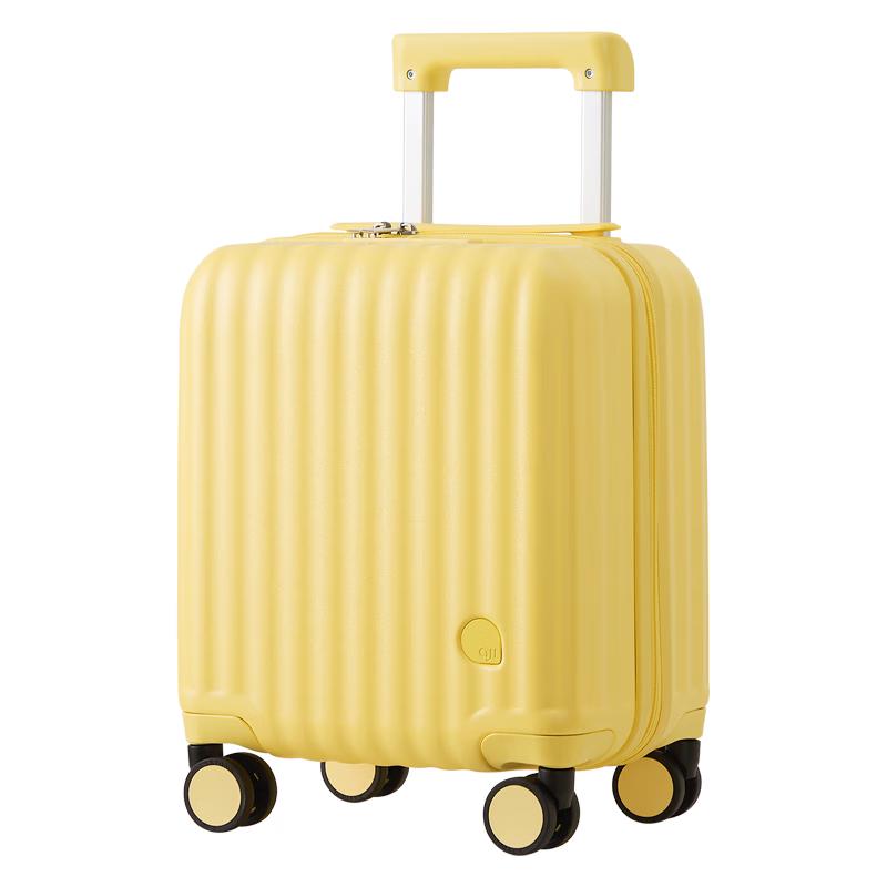 Aji Lightweight PC Hardside Carry-on Luggage 14-inch (Low-cost Airline Compatible)