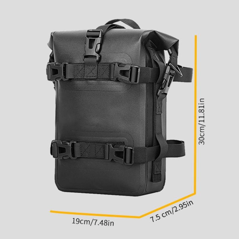 Motorcycle Waterproofed Saddles Bags Motorcycle Side Helmet Cycling Travel Bags Moisture Resistant Journey Gear