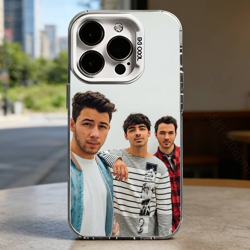 J-Jonas B-Brothers  Hard Phone Case for IPhone 16 15 14 13 12 11 Pro Max Plus16E X XR XS Max Shockproof Full Cover