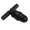 IBC Tank T-type Bulkhead Tee, Plastic Hose Barb Connector for Water Tank, Aquarium & car wash