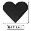 2Pcs Black Down Jacket Cotton-padded Clothes Non-sew Sticky Patch Clothing Broken Hole Repair Sticker Appliques DIY Cartoon Mark