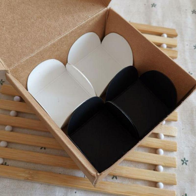 Kraft Kağıt Çikolata Ara Parçası Çikolata Şekerleme Tepsisi Kağıt Tatlı Çikolata Tabanı