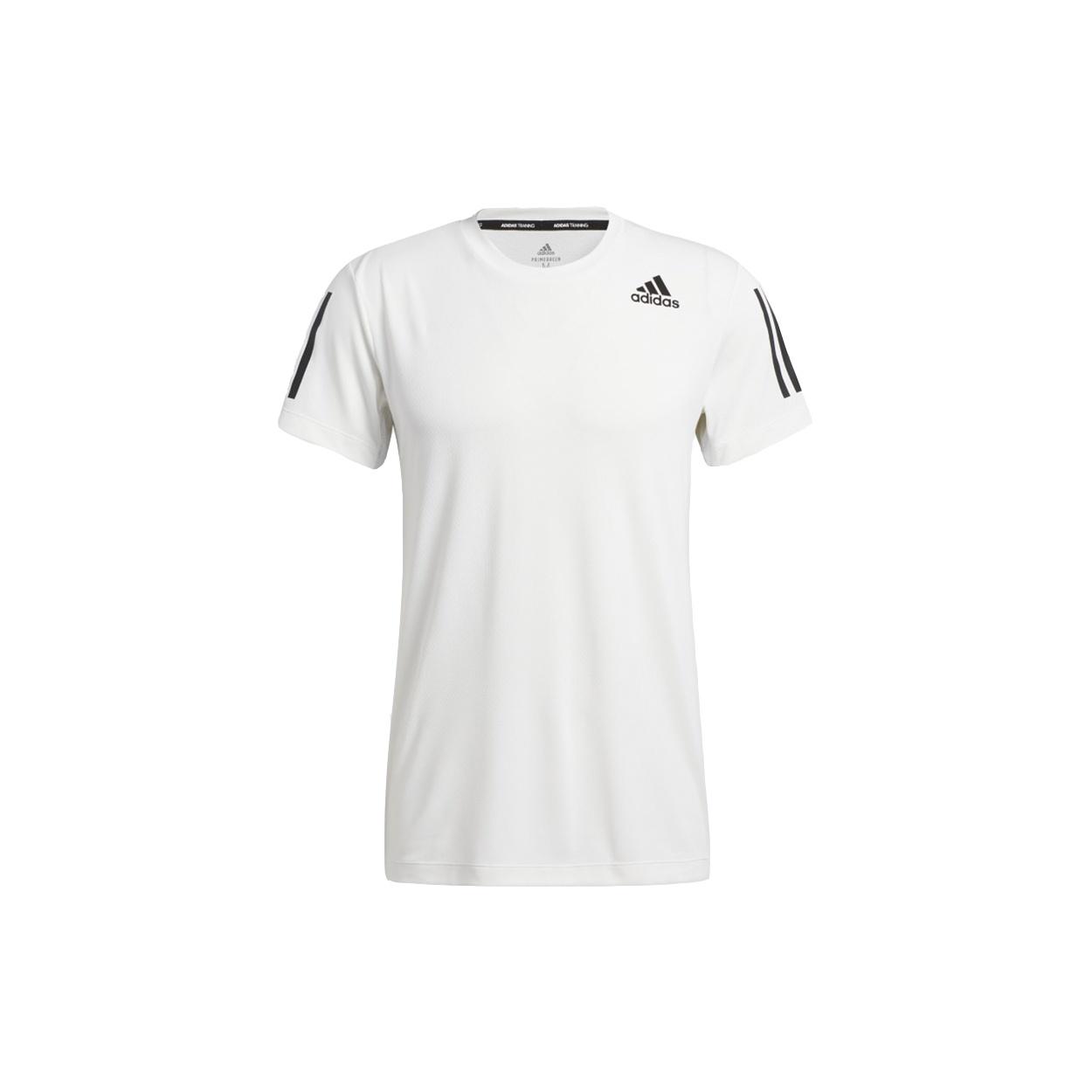 adidas Casual Sports Training Running Short Sleeve White Men s GT8267 S