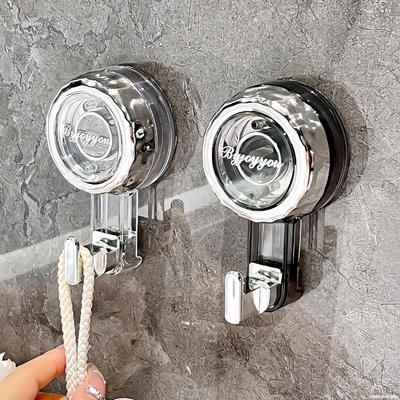 New Fashion Powerful Suction Cup Hooks Heavy Duty Reusable Shower Hooks Vacuum Storage Hanger