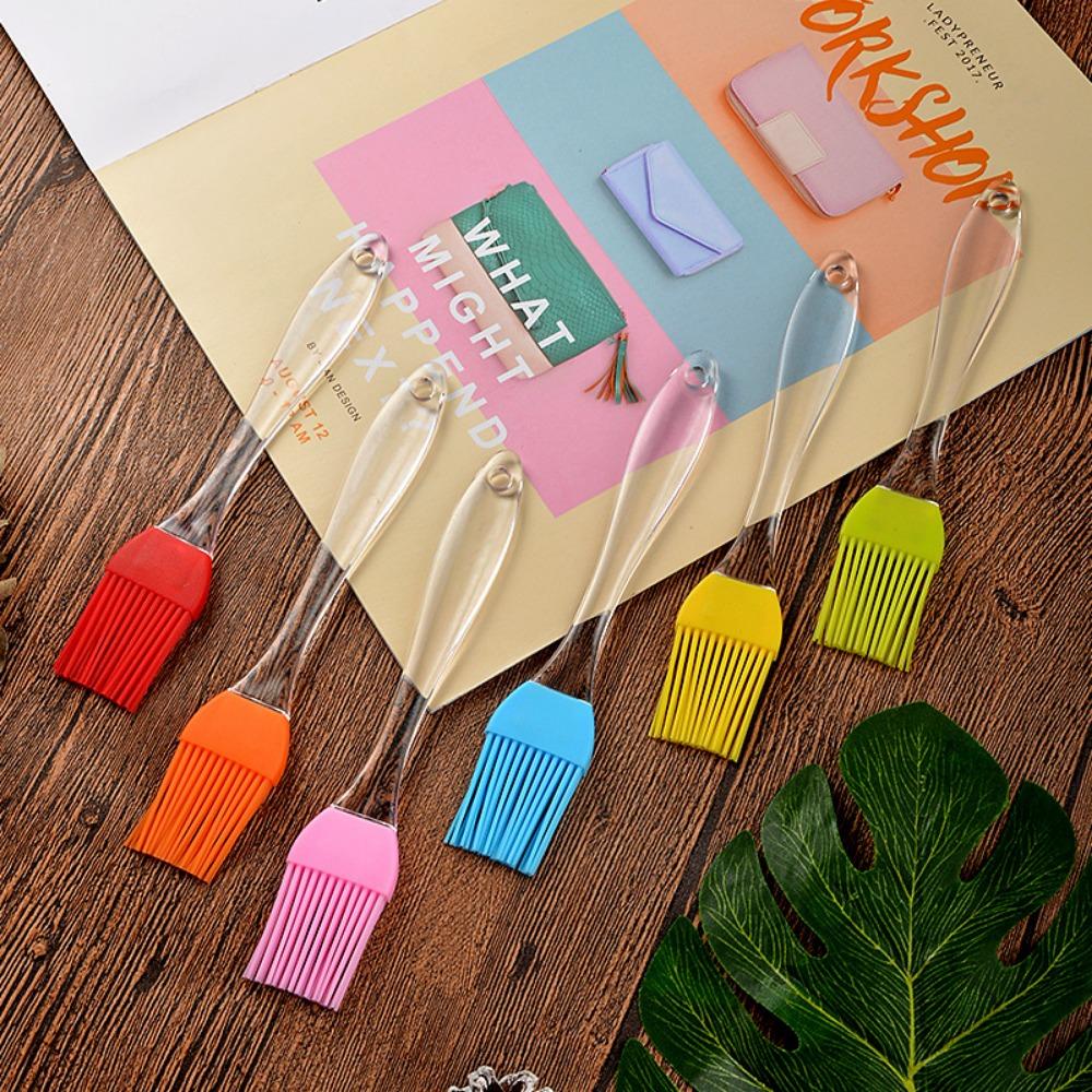 

Silicone Pastry Basting Brush Upgrade Heat Resistant Oil Brush Perfect for BBQ, Baking and Grilling