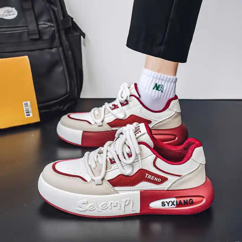 PU Leather Key Height Tennis Boot Mary Jane Men's Stylish Sneakers Badminton Shoes For Men Sport Sneekers Team Luxe