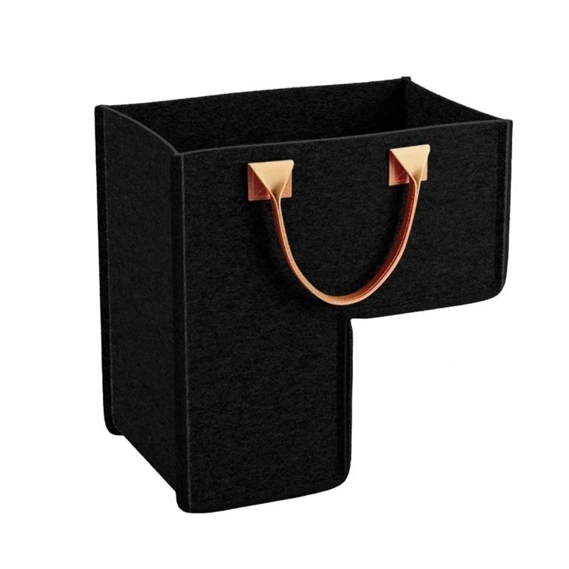 1 large felt staircase folding laundry basket for stairs and steps