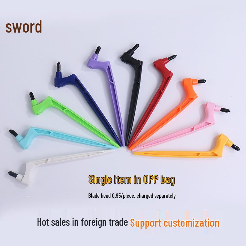 360° Rotating Craft Knife with Pen Grip for Precision Cutting and Carving Red, Single Piece
