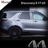 For Land Rover Discovery 5 2017- TPU Transparent Film Exterior Windows BC Center Pillar Strips Car Sticker Car Accessories