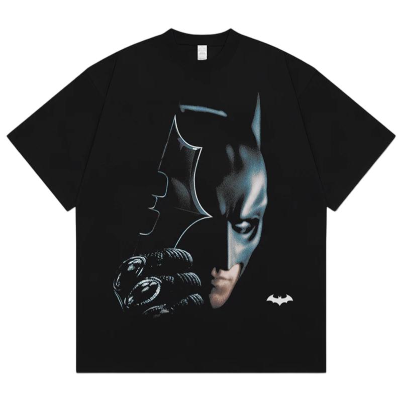 

Batman Mask CloseUp TShirt Oversized Cotton Vintage Streetwear Casual Crew Neck Short Sleeve Top for Men and Women 2XL