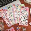 Adorable 3D Bubble Foam Stickers Animation Panda Dolphin Dinosaur Car Theme For Kids Diy Craft Supplies For Kids