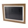 Kids Art Frame Density Board PS Magnetic Front Opening Changeable Artwork Display Frame Holds 50PCS Pictures for Crafts