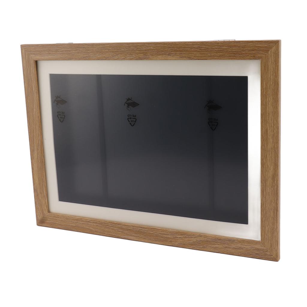 Kids Art Frame Density Board PS Magnetic Front Opening Changeable Artwork Display Frame Holds 50PCS Pictures for Crafts