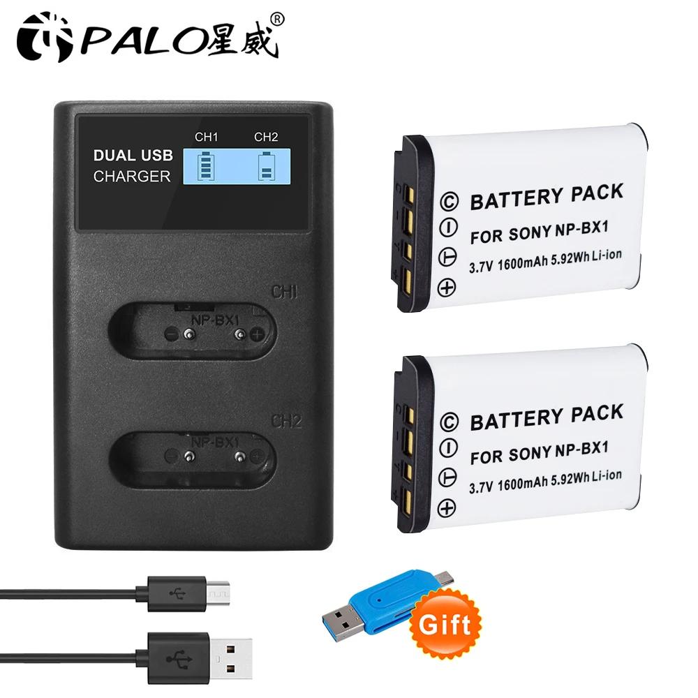 

Аккумулятор PALO NP-BX1 NPBX1 NP BX1 для Sony FDR-X3000R RX100 RX100 M7 M6 AS300 HX400 HX60 WX350 AS300V HDR-AS300R FDR-X3000