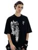 Mens TShirt Atrium Black Graphic 100 Cotton Printed Oversized Vintage Short Sleeve Tees Tops Y2k Streetwear Korean Clothes