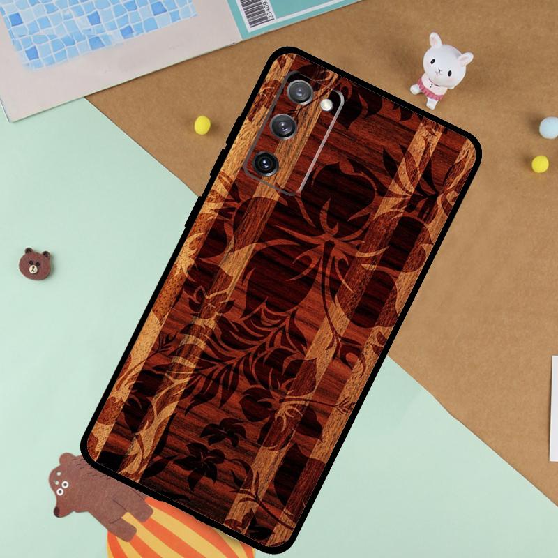 Hibiscus Retro Hawaiian Flower Soft Case For Samsung Galaxy S24 Ultra S9 S10 S20 S22 S23 Plus S21 FE S25 Ultra Funda Cover