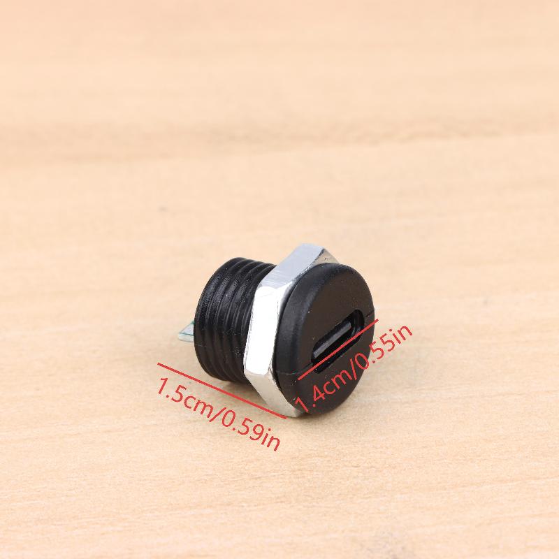 5Pcs 6P Usb Connector Type-C Female Socket Quick Charging Jack Charging Port Type-C Waterproof Soldering Female Connector